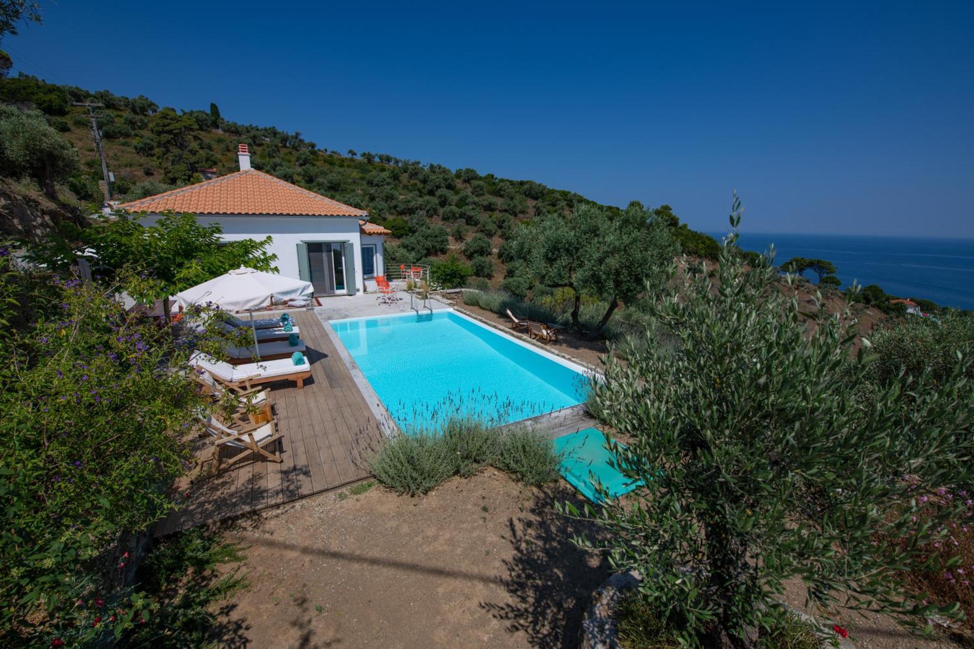Avgi Villa Glossa Buitenkant foto