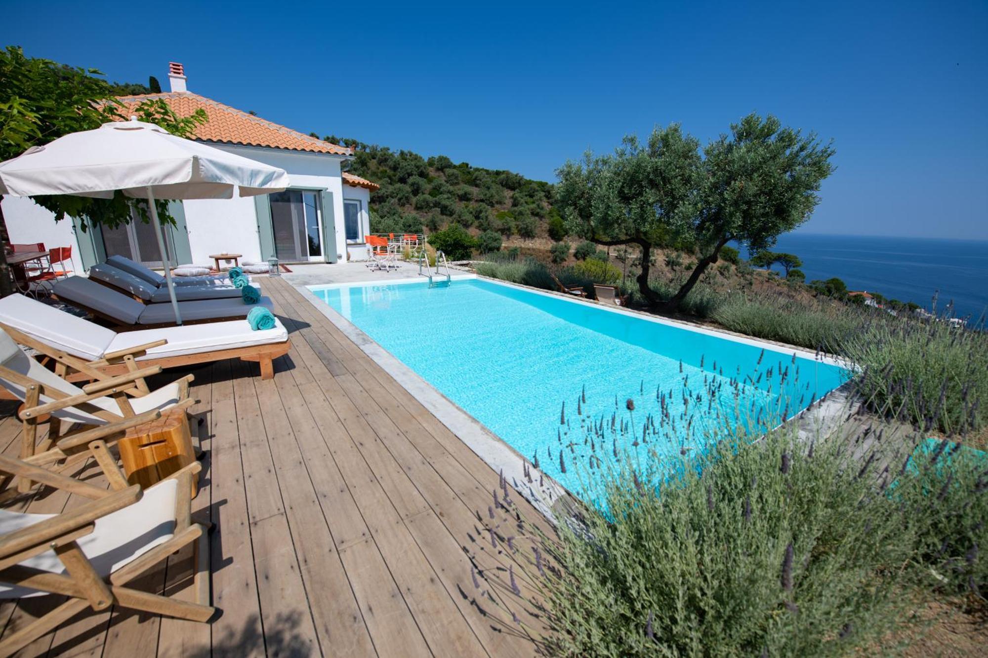 Avgi Villa Glossa Buitenkant foto
